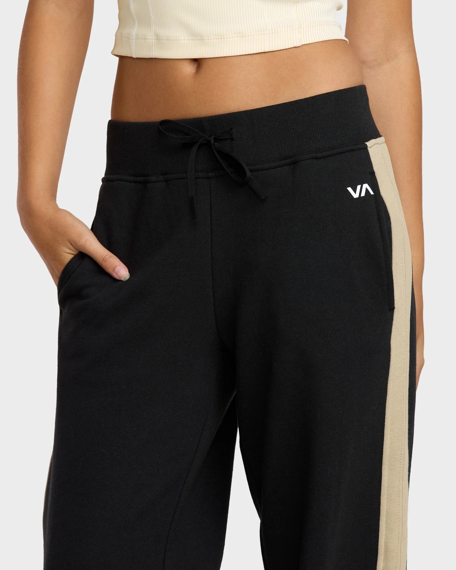 Womens Bench Warmer Elastic Waist Pants - Image 4