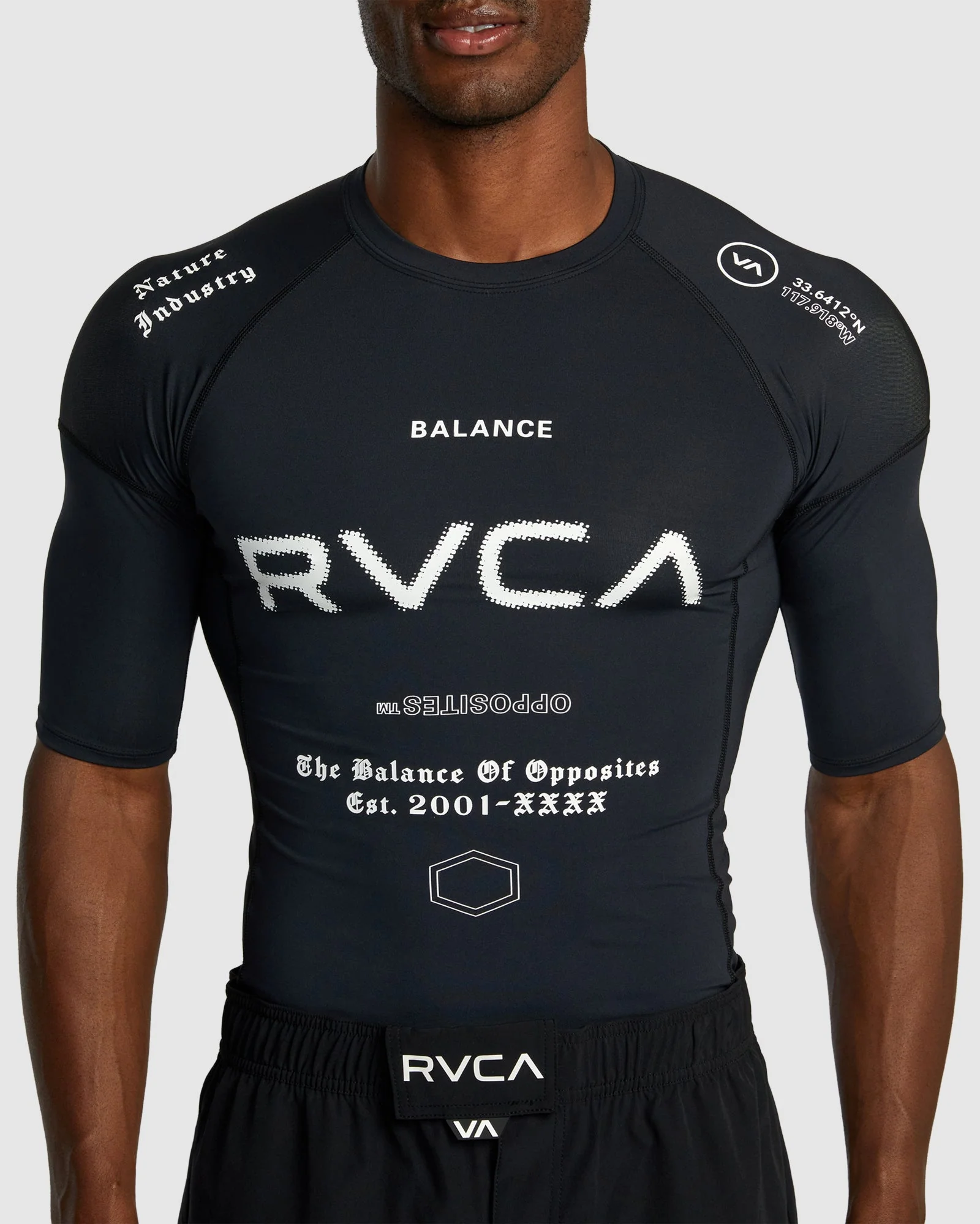 Mens Sport Rash Vest - Image 4